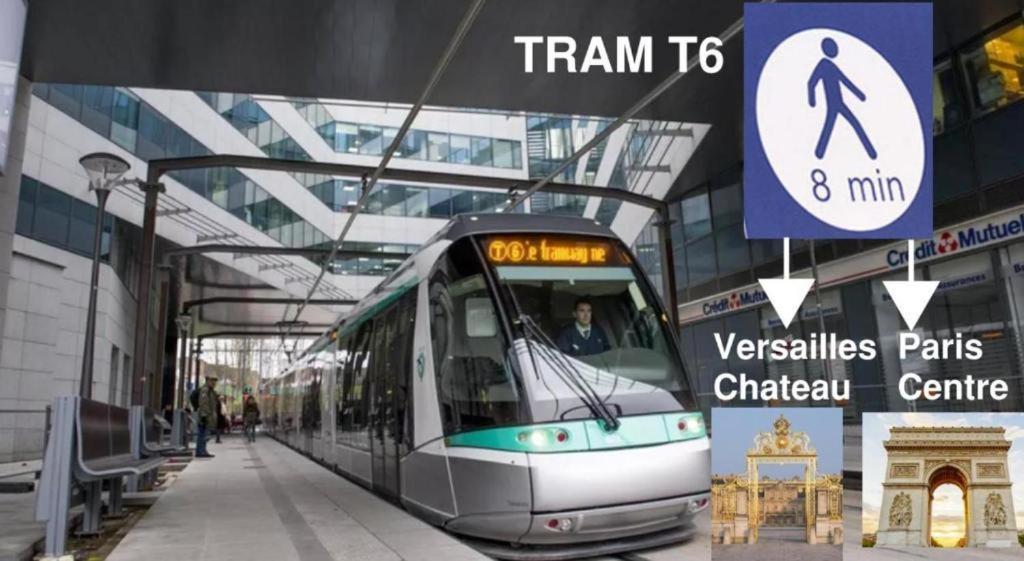 Chati-Bourg Citea Express Dayuse - Suite 3 Pieces W -- 25 Min Paris Montparnasse -- 15 Min Velizy Chatillon  Ngoại thất bức ảnh